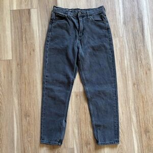 Gap High Rise Mom Jean black 00P guc